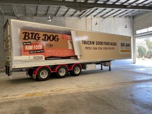 Rapid Displays goes big with Drytac Polar Premium and Weathershield for paw-some lorry wrap